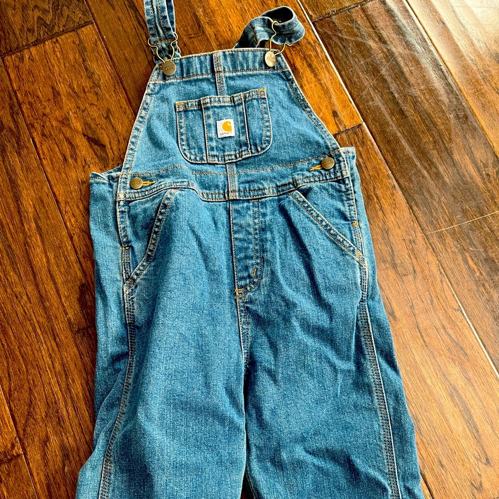 Carhart 3T denim overalls